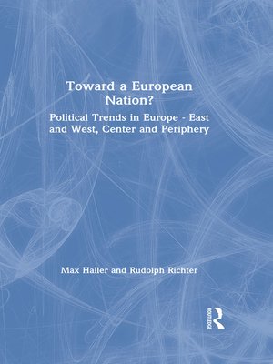 cover image of Toward a European Nation?